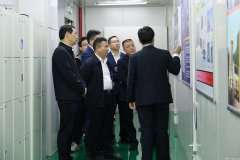 宜春市电子信息产业链招商小分队莅临米兰体育·网站登入官网-米兰online(中国)参观调研